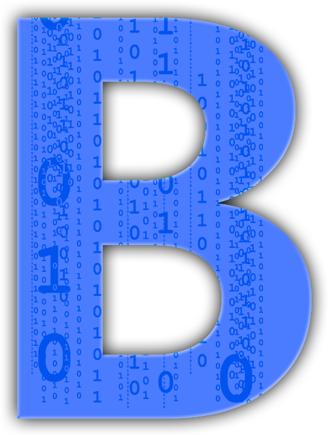 B